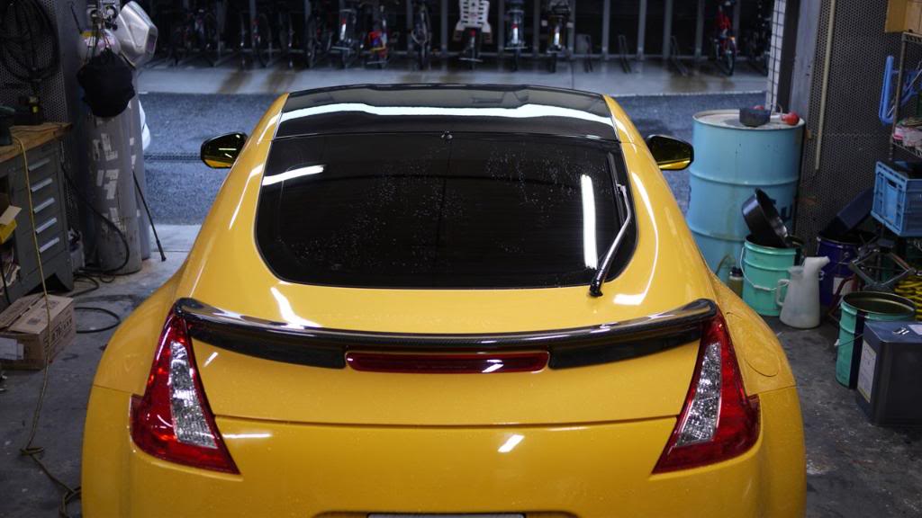 Nissan 370Z Carbon Fiber Roof Cap