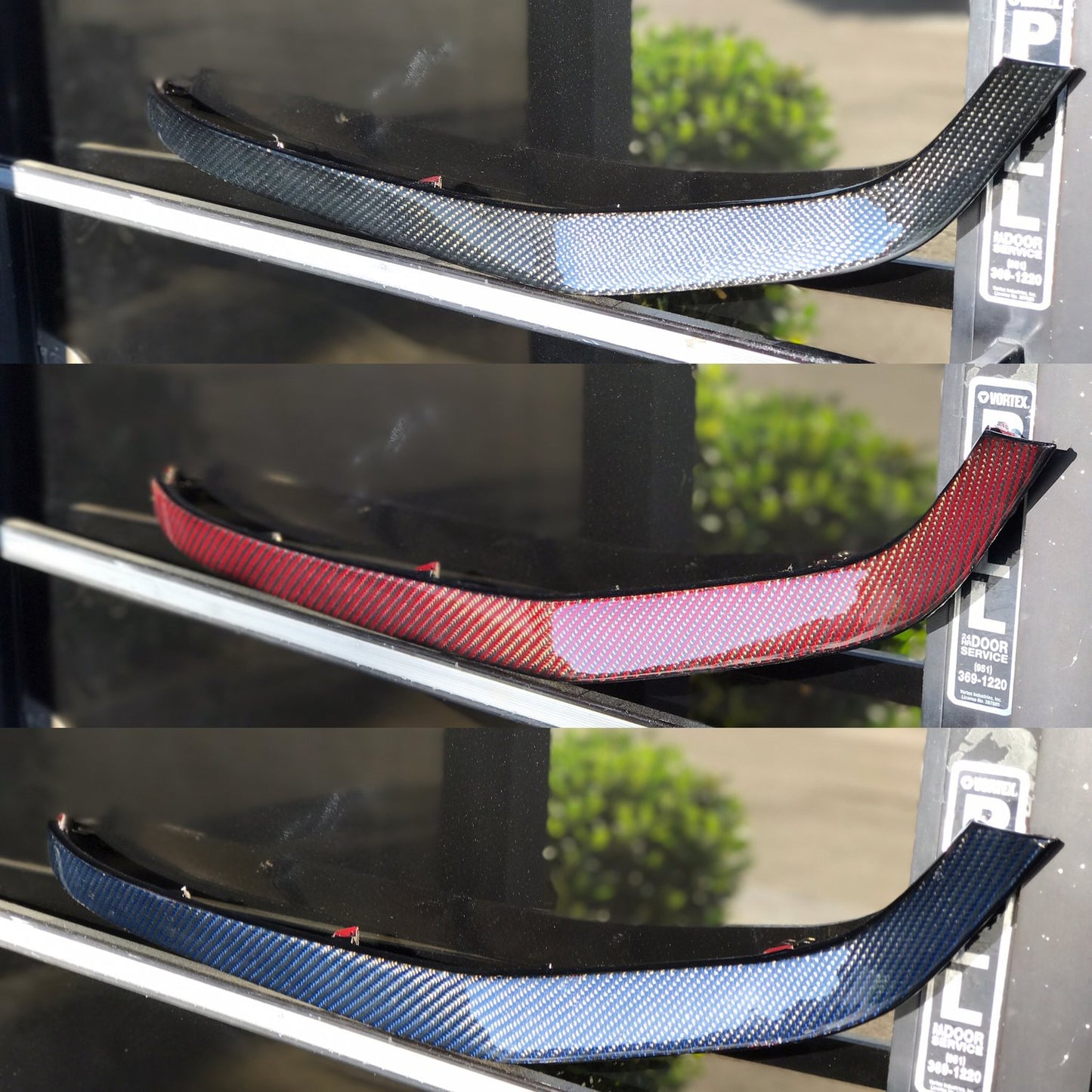 370Z 2015+ NISMO Carbon Fiber Front Bumper Trim Pieces