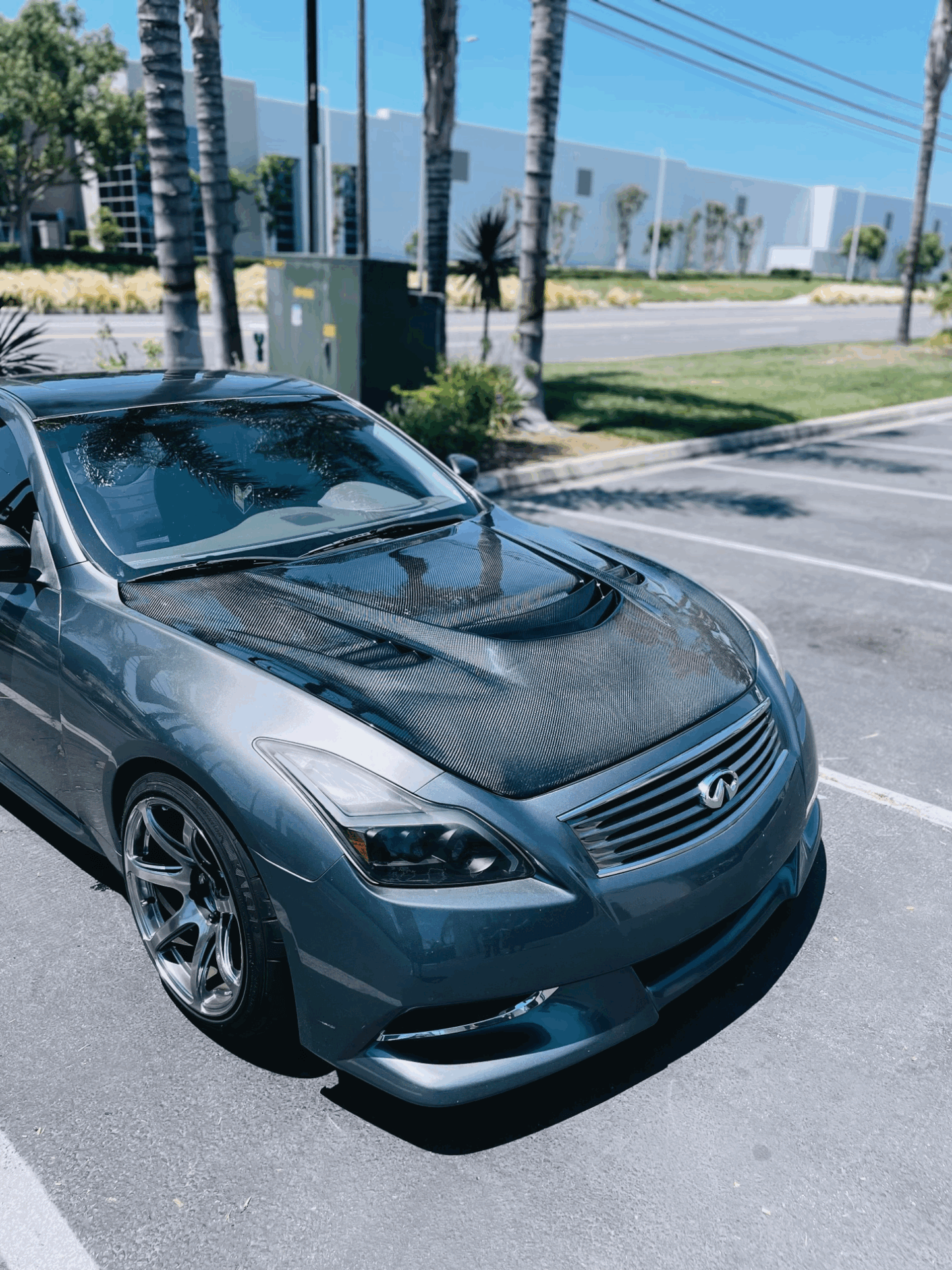 G37 Coupe Ground Attack Hood