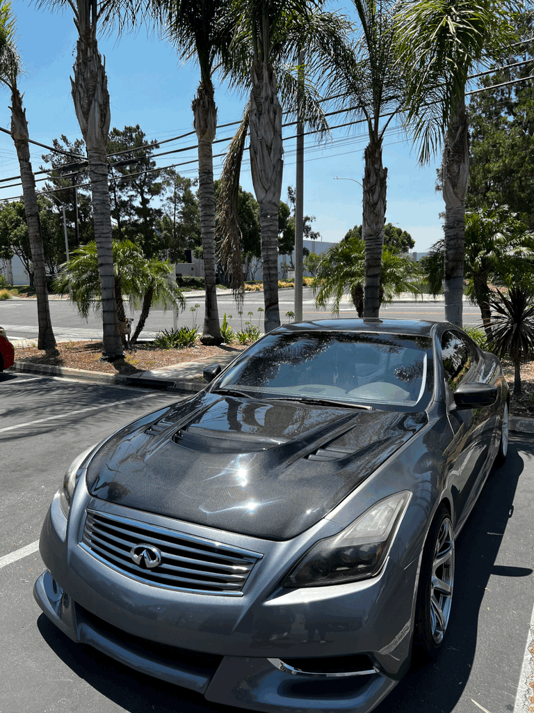 G37 Coupe Ground Attack Hood