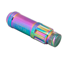Load image into Gallery viewer, NRG 700 Series M12 X 1.25 Steel Lug Nut w/Dust Cap Cover Set 21 Pc w/Locks & Lock Socket - Neochrome