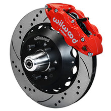 Load image into Gallery viewer, Wilwood 55-57 Chevy Bel Air Superlite 6R Kit, 5 x 4.50in/4.75in Hub - 14.00in D&S Rotor - Red