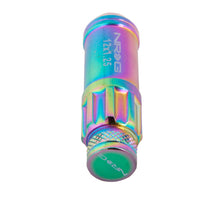 Load image into Gallery viewer, NRG 700 Series M12 X 1.25 Steel Lug Nut w/Dust Cap Cover Set 21 Pc w/Locks & Lock Socket - Neochrome