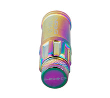 Load image into Gallery viewer, NRG 700 Series M12 X 1.5 Steel Lug Nut w/Dust Cap Cover Set 21 Pc w/Locks & Lock Socket - Neochrome