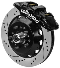 Load image into Gallery viewer, Wilwood 70-81 FBody/75-79 A&XBody AERO6 Frt BBK 14in D/S Rtr Blk Calipers Use w/ Pro Drop Spindle