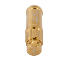 Load image into Gallery viewer, NRG 700 Series M12 X 1.25 Steel Lug Nut w/Dust Cap Cover Set 21 Pc w/Locks & Socket - Chrome Gold