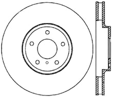 Load image into Gallery viewer, StopTech 06-18 Nissan Maxima SportStop Cryo Slotted & Drilled Front Right Rotor