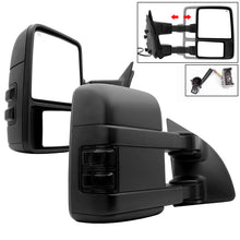 Load image into Gallery viewer, Xtune L&R G2 Ford Superduty 99-07 Heated Smoke Signal Telescoping Mirrors MIR-FDSD99S-G2-PW-SM-SET