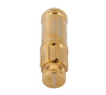 Load image into Gallery viewer, NRG 700 Series M12 X 1.25 Steel Lug Nut w/Dust Cap Cover Set 21 Pc w/Locks & Socket - Chrome Gold