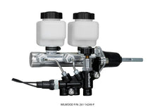 Load image into Gallery viewer, Wilwood Tandem Remote M/C Kit w L/H Brkt & Prop Valve - 7/8in Bore Ball Burnished-W/Pushrod