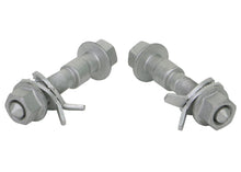 Load image into Gallery viewer, Whiteline 89-98 Nissan 240SX S13 & S14 Front / 6/09+ Chevy Cruze JG Camber Adjusting Bolt Kit - 12mm