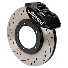 Load image into Gallery viewer, Wilwood 69-74 Porsche 911 Front Powerlite Brake Kit 3in MT Drilled & Slotted - Black