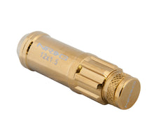 Load image into Gallery viewer, NRG 700 Series M12 X 1.5 Steel Lug Nut w/Dust Cap Cover Set 21 Pc w/Locks & Socket - Chrome Gold