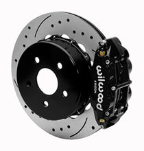 Load image into Gallery viewer, Wilwood 2020+ Jeep Gladiator Narrow Superlite 4R Rear Drill & Slot. Brake Kit 14.00in Black w/ Lines