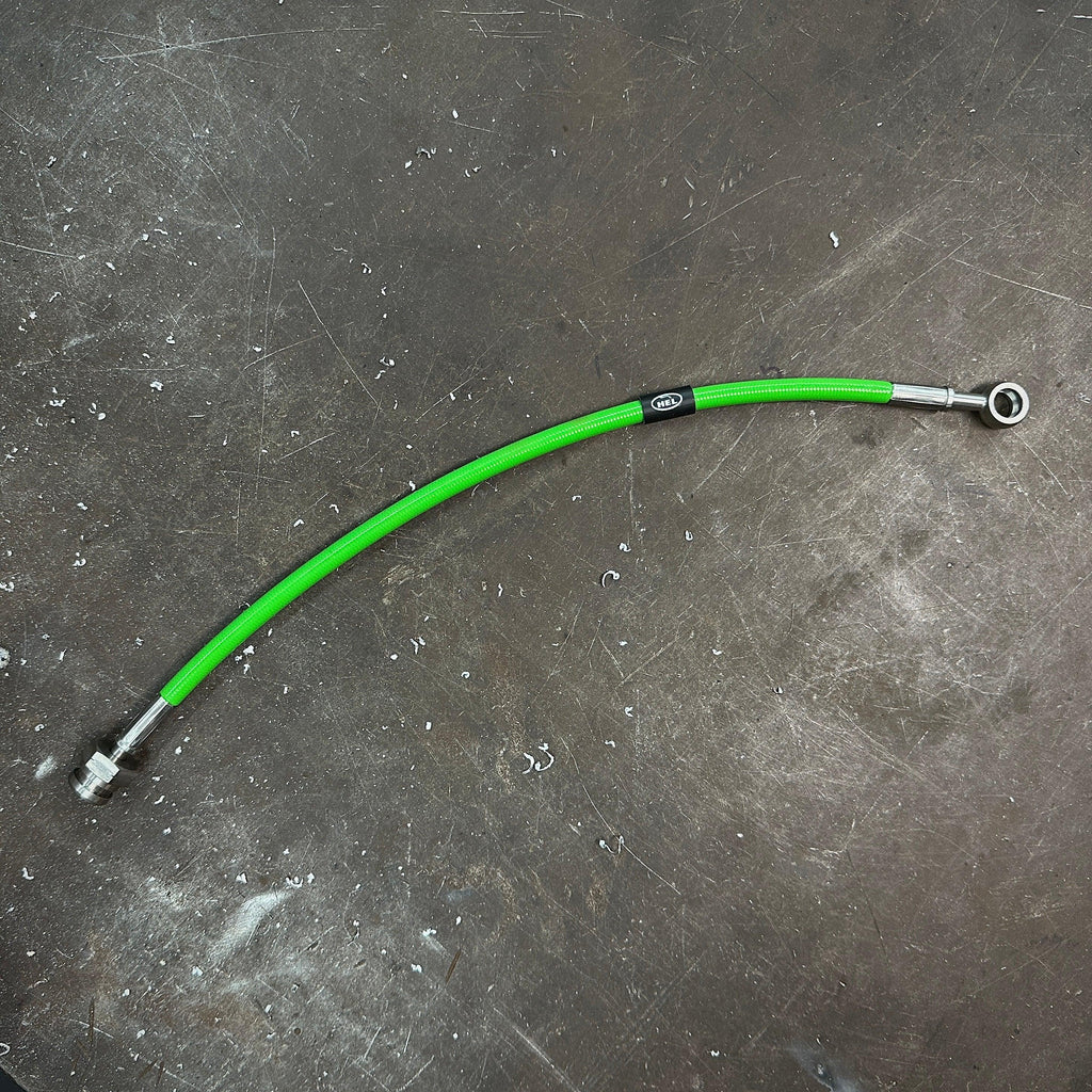 HEL Performance Flexible Braided Clutch Line Nissan 350Z - Attacking the Clock Racing