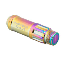 Load image into Gallery viewer, NRG 700 Series M12 X 1.5 Steel Lug Nut w/Dust Cap Cover Set 21 Pc w/Locks & Lock Socket - Neochrome