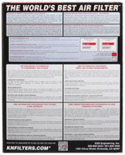 Load image into Gallery viewer, K&N 07-11 Nissan 1.125in H x 9.063in L x 6.438in W Replacement Air Filter