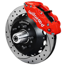 Load image into Gallery viewer, Wilwood 55-57 Chevy Bel Air Superlite 6R Kit, 5 x 4.50in/4.75in Hub - 12.88in D&S Rotor - Red