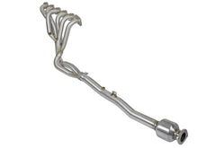 Load image into Gallery viewer, aFe Power Twisted Steel Long Tube Header & Connection Pipes (Street Series) 01-16 Nissan Patrol