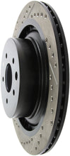Load image into Gallery viewer, StopTech Infiniti G37 / Nissan 370Z SportStop Slotted & Drilled Rear Right Rotor