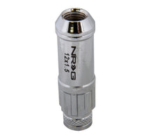 Load image into Gallery viewer, NRG 700 Series M12 X 1.5 Steel Lug Nut w/Dust Cap Cover Set 21 Pc w/Locks & Lock Socket - Silver