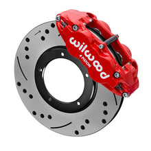 Load image into Gallery viewer, Wilwood 69-83 Porsche 911 Front Superlite Brake Kit 3.5in MT Drilled & Slotted - Red