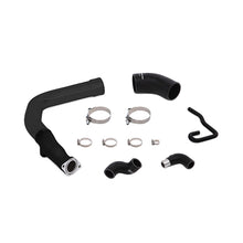 Load image into Gallery viewer, Mishimoto 2015 Subaru WRX Top-Mount Intercooler Kit - Powder Coated Black & Polished Pipes