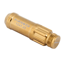 Load image into Gallery viewer, NRG 700 Series M12 X 1.25 Steel Lug Nut w/Dust Cap Cover Set 21 Pc w/Locks & Socket - Chrome Gold