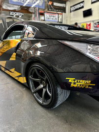 Nissan 350Z OEM Style Carbon Fiber Rear Quarter Panel Caps