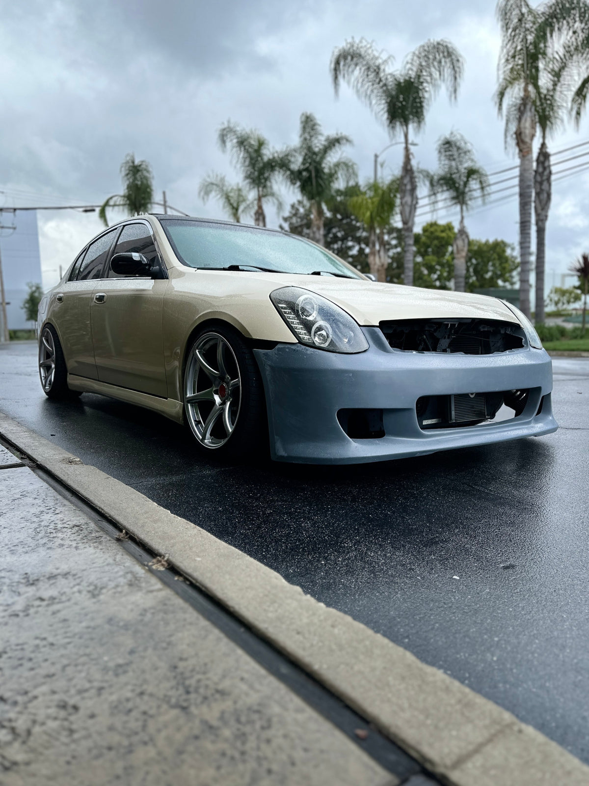 G35 Sedan Kurookie Front Bumper