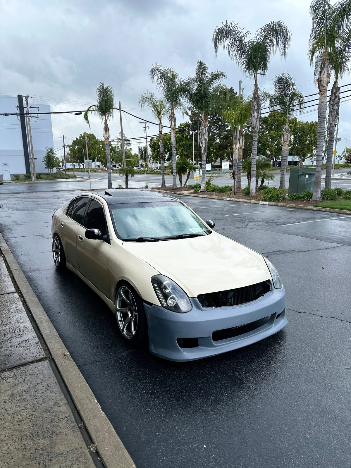G35 Sedan Kurookie Front Bumper