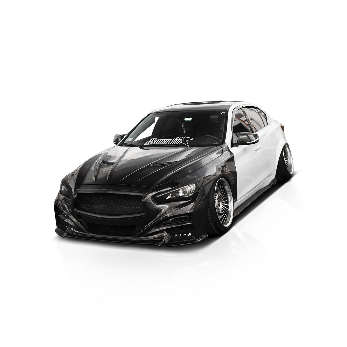 Infiniti Q50 Spec-S Vented Hood