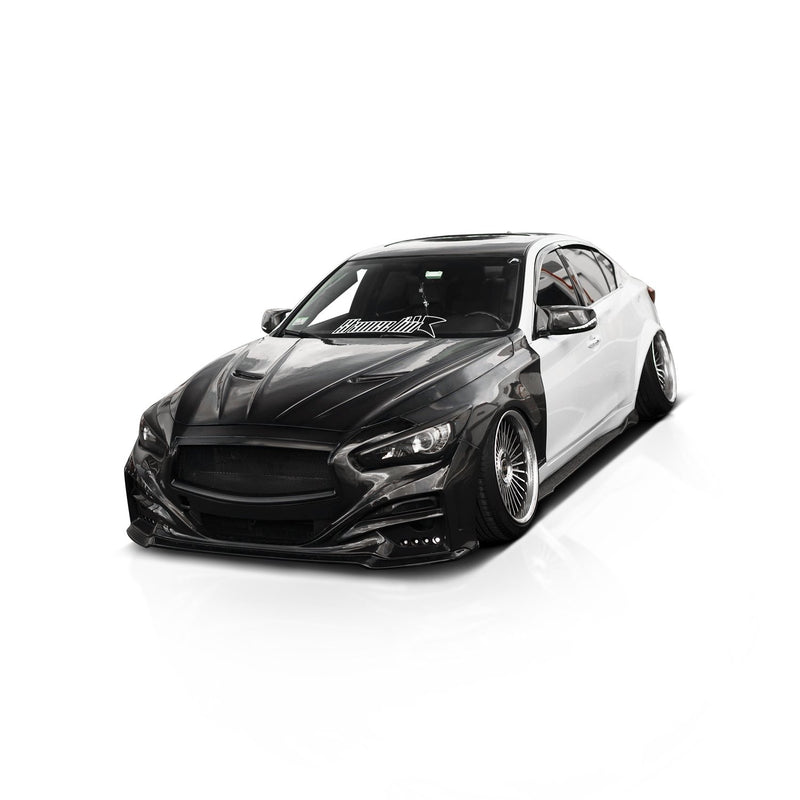 Infiniti Q50 Spec-S Vented Hood