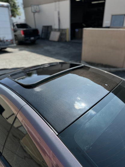 Infiniti G35 Coupe Carbon Fiber Roof Cap