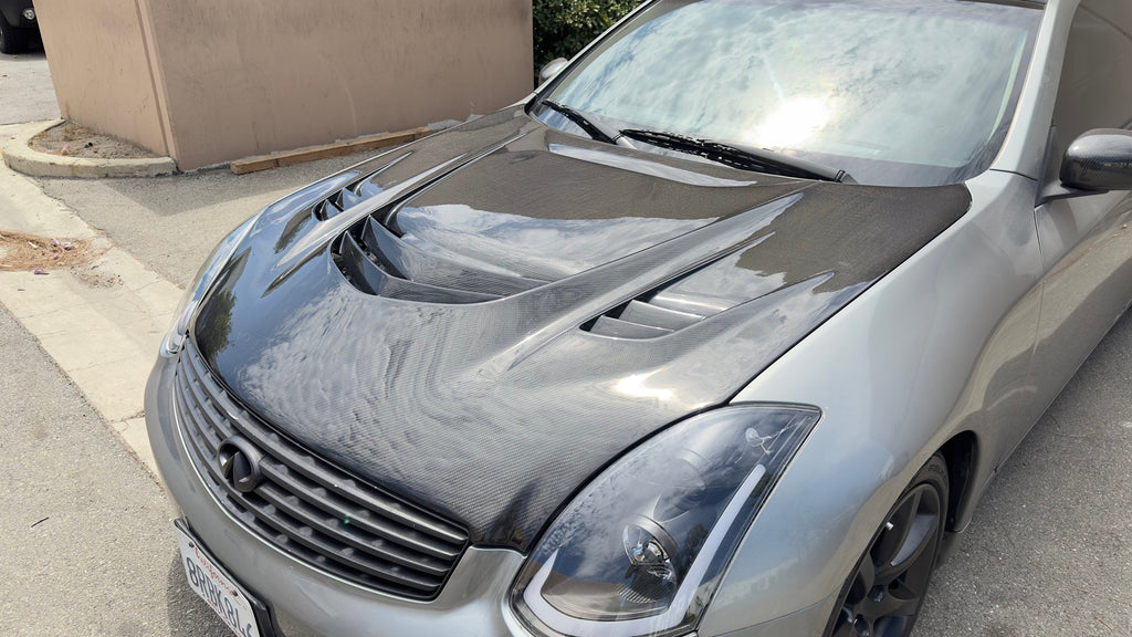 G35 Coupe Hellfire GT Hood