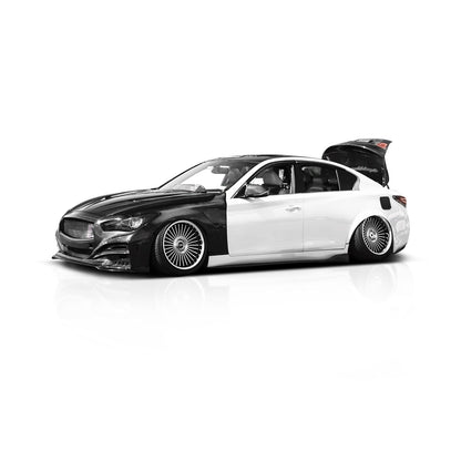 Infiniti Q50 Spec-S Vented Hood