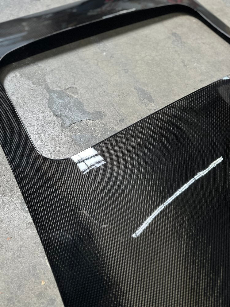 Infiniti G35 Coupe Carbon Fiber Roof Cap