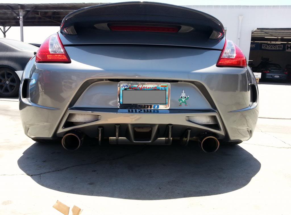 AMS Rear Bumper Add-On Fins (Pair)