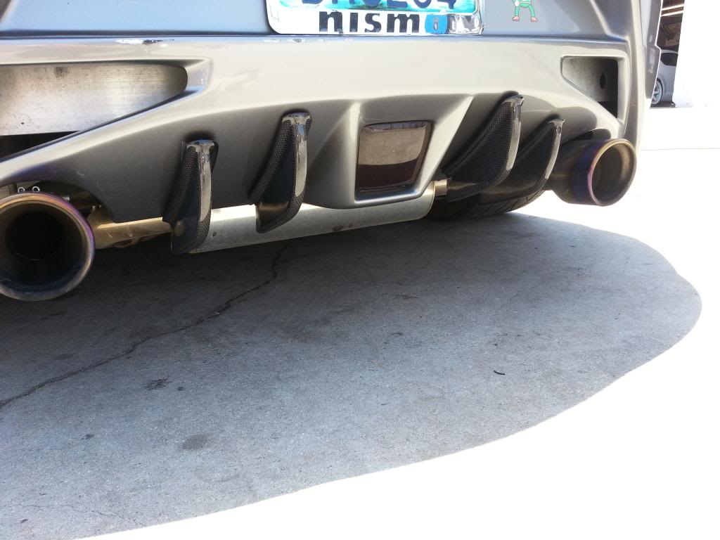 AMS Rear Bumper Add-On Fins (Pair)