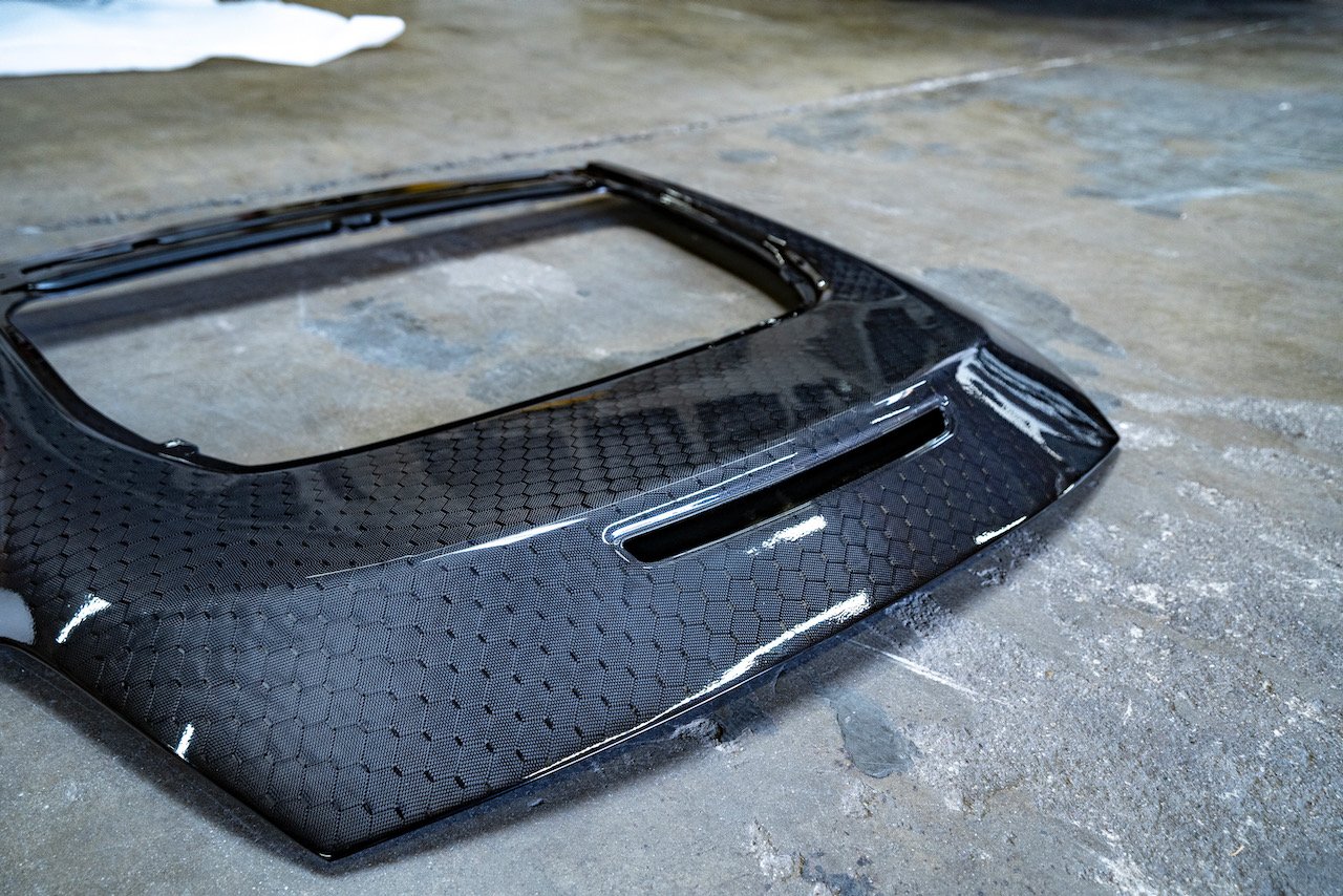 Nissan 370Z OEM Style Carbon Fiber Hatch