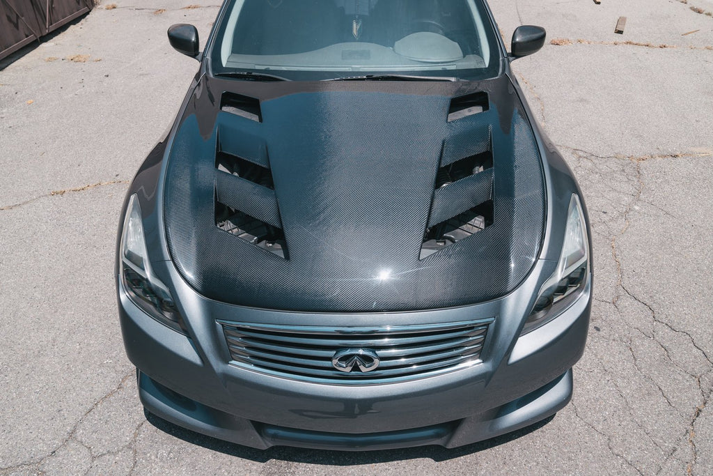 G37 Coupe AMS Style Hood