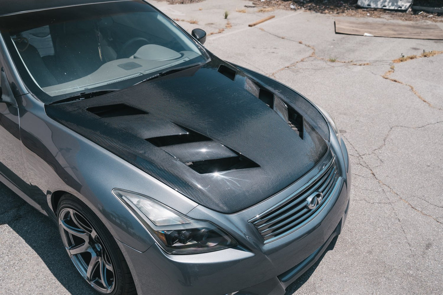 G37 Coupe AMS Style Hood
