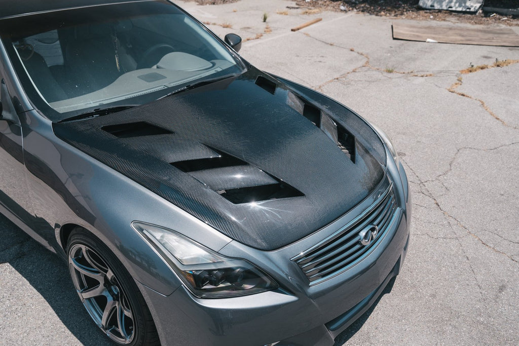 G37 Coupe AMS Style Hood