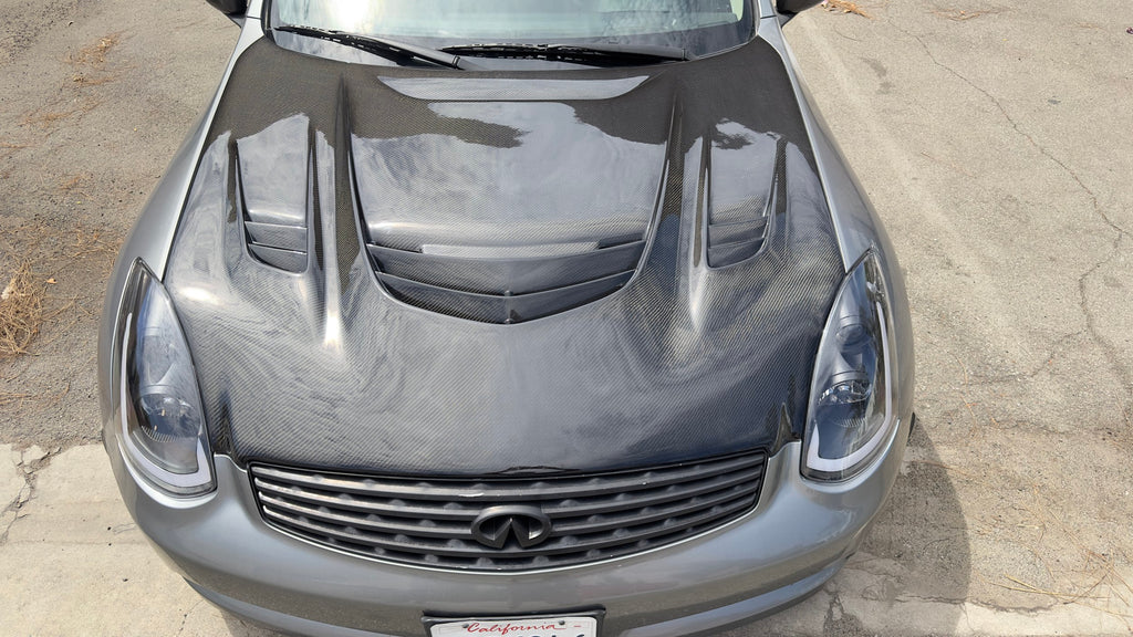 G35 Coupe Hellfire GT Hood