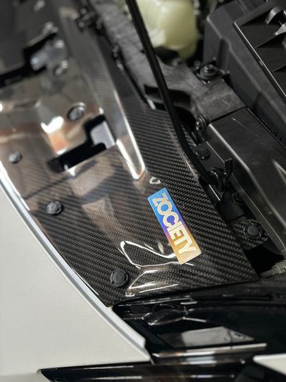 2023+ RZ34 ZOCIETY x Fly1 Carbon Fiber Radiator Air Guide