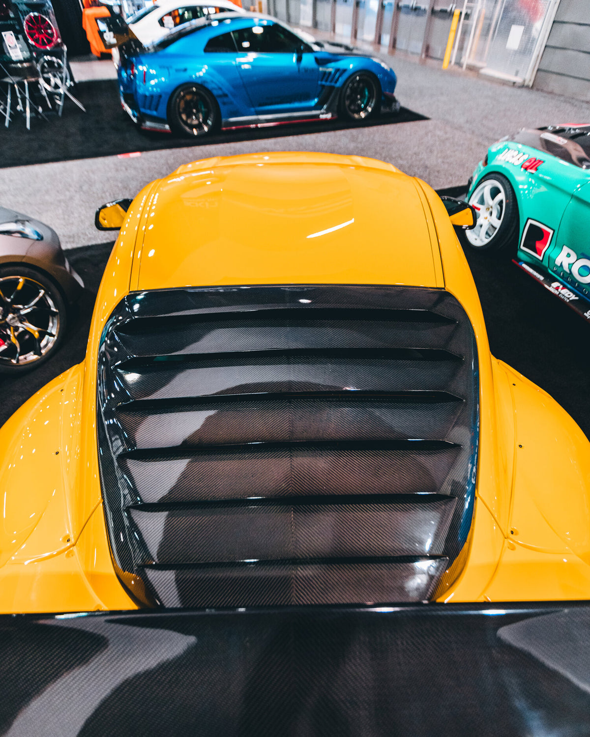 Zakustech A90 Rear Windshield Louvers