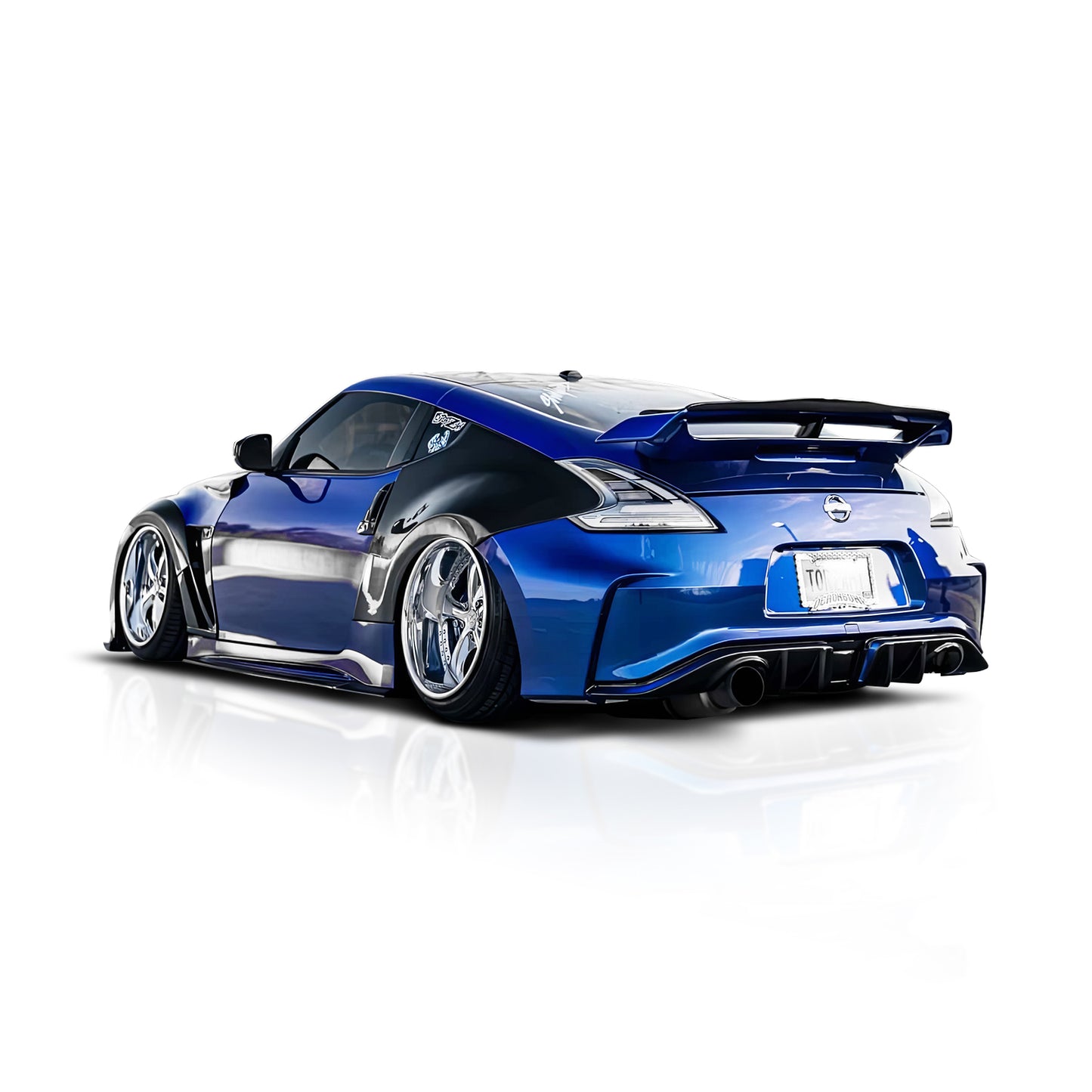 Nissan 370Z Carbon Fiber OEM Quarter Panel Caps