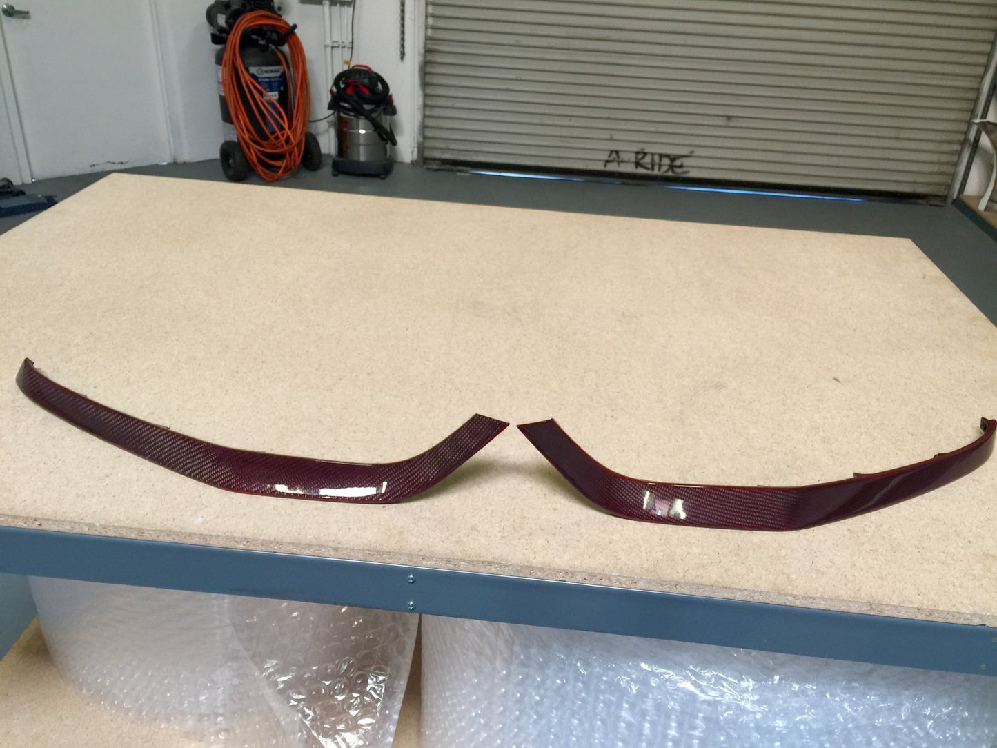 370Z 2015+ NISMO Carbon Fiber Front Bumper Trim Pieces