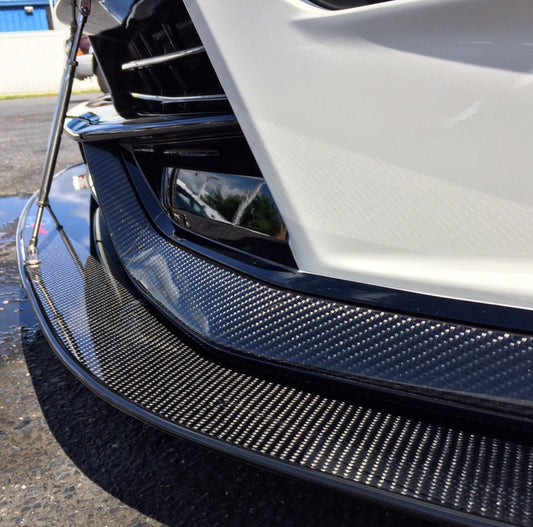 370Z 2015+ NISMO Carbon Fiber Front Bumper Trim Pieces