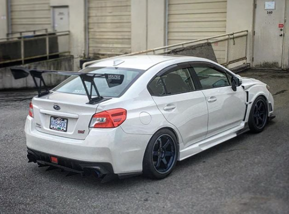 Spec-V Rear Side Splitter Fin